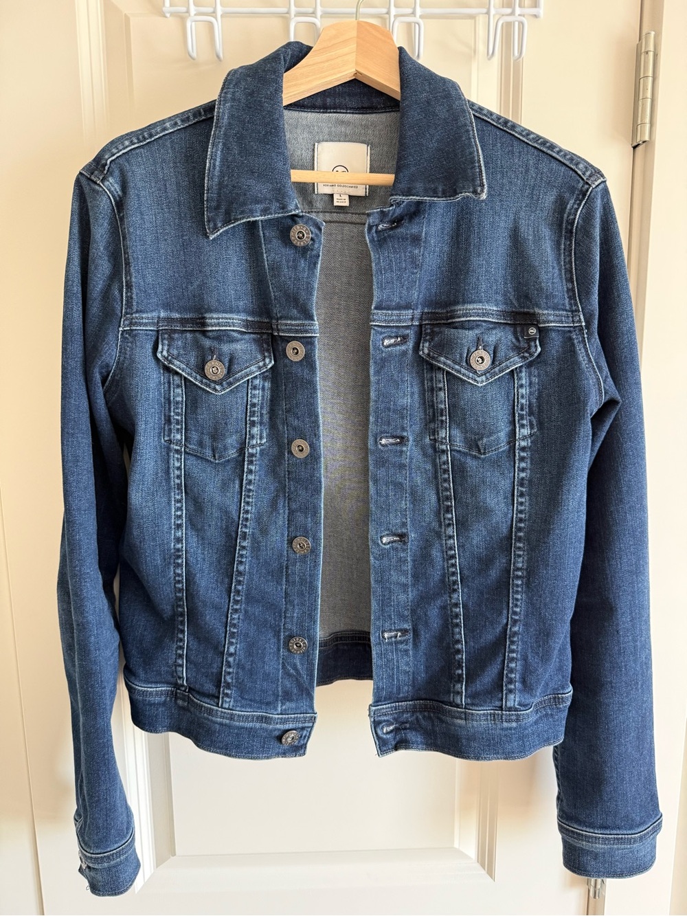 AG Adriano Goldschmied Classic Indigo Denim Jacket
